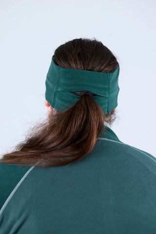 Careless Skjerva Fleece pannebånd - Blågrønn