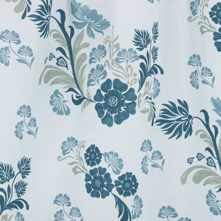 Careless Skjorte Festkjorte - Blue floral