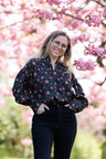 Black floral