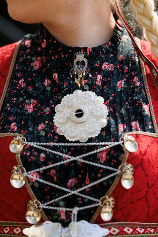 Careless Skjorte Festskjorte - Black floral