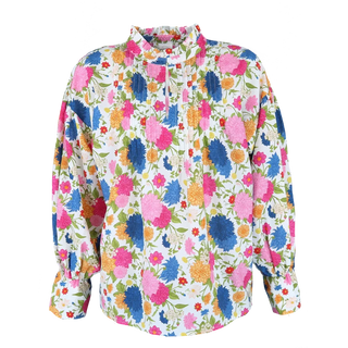 Careless Skjorte Festskjorte - White multicolor