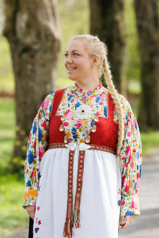 Careless Skjorte Festskjorte - White multicolor