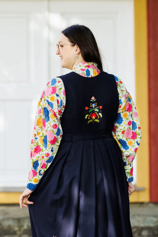 Careless Skjorte Festskjorte - White multicolor