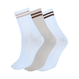 Careless Socks 3pk - Beige