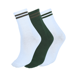 Careless Socks 3pk - Green