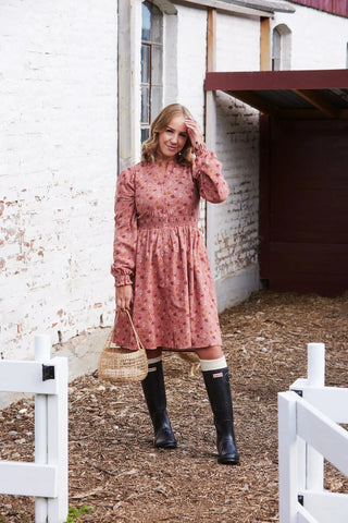 Careless Solveig kjole - Dusty Pink