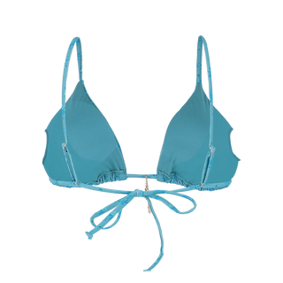 Careless Split bikinitopp - Brittany Blue AOP