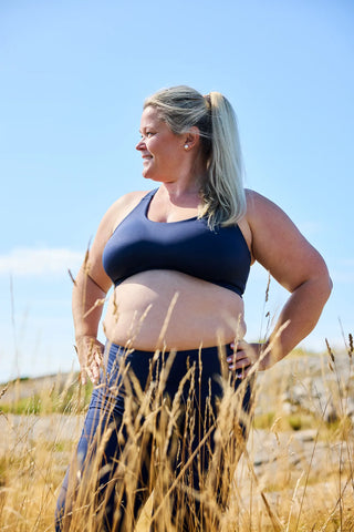 Careless Sports-BH Active sports bra - Mørk blå