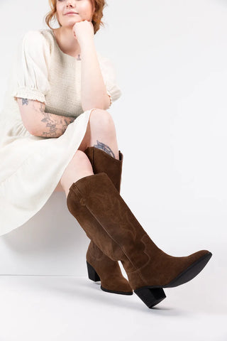 Careless Suede boots - Brun