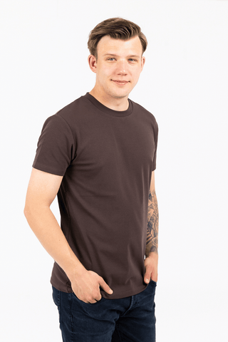 Careless T-skjorte Robin regular t-skjorte - Brun