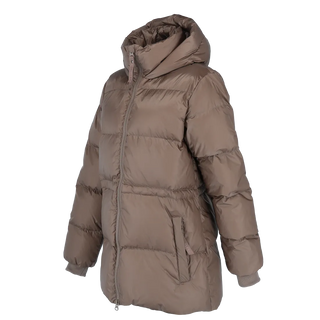 Careless Thea pufferjakke kort - Brun