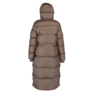 Careless Thea pufferjakke lang - Brun