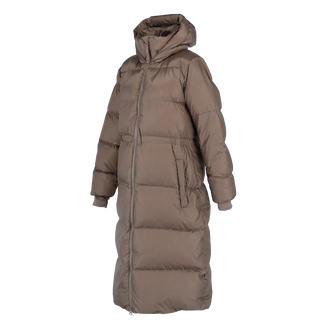 Careless Thea pufferjakke lang - Brun