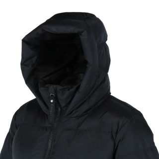 Careless Thea pufferjakke lang - Svart