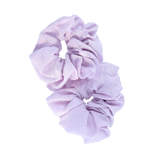 Careless Tilbehør Flower Scrunchie 2pk - Lavendula