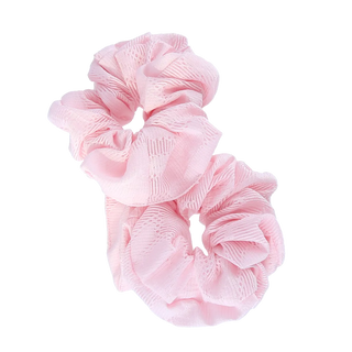 Careless Tilbehør Flower Scrunchie 2pk - Orchid Pink