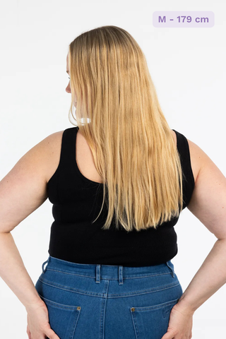 Careless Topp Eva lang topp - Svart