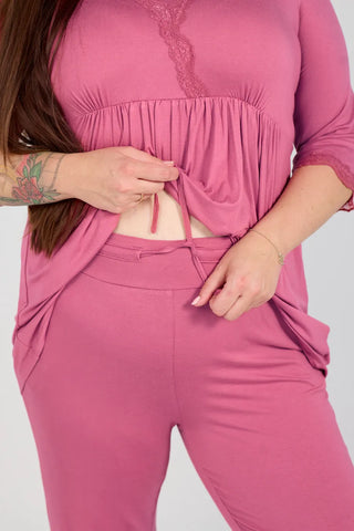 Careless Tora pyjamas - Rosa