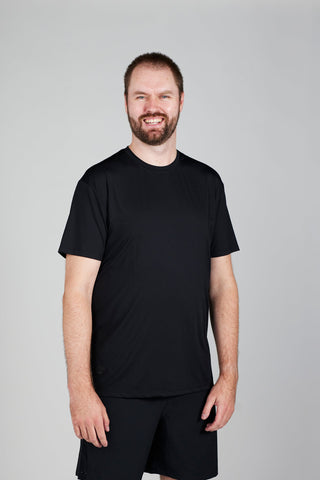 Careless Trenings t-skjorte Active Man T-shirt - Black Onyx