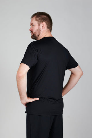 Careless Trenings t-skjorte Active Man T-shirt - Black Onyx