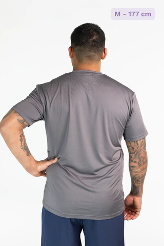 Careless Trenings t-skjorte Active Man T-shirt - Grå