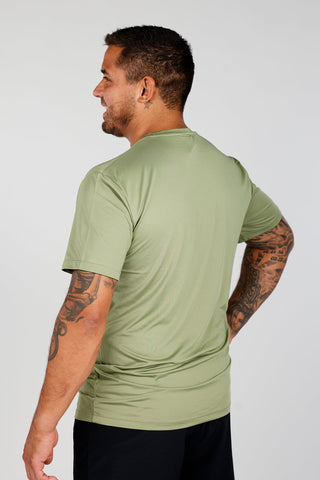 Careless Trenings t-skjorte Active Man T-shirt - Oil Green