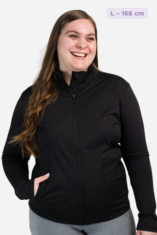 Careless Treningsjakke Active soft jacket - Svart