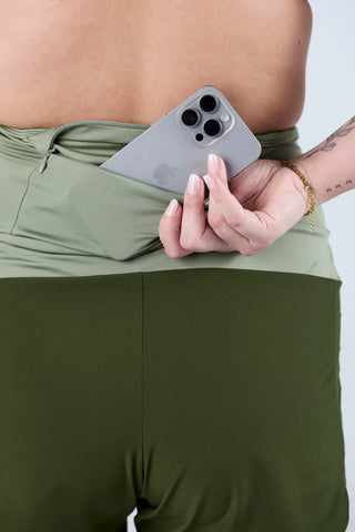 Careless Treningsshorts Active Lady Running Shorts - Green