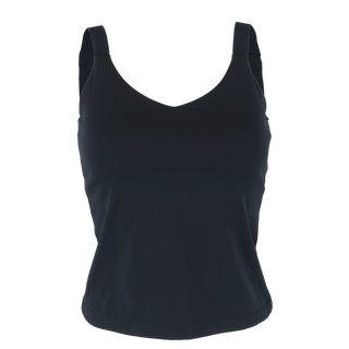 Careless Treningstopp Active soft singlet m/innebygd bh - Svart