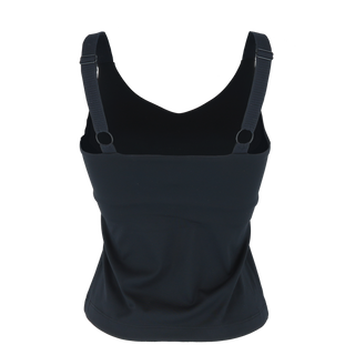 Careless Treningstopp Active soft singlet m/innebygd bh - Svart