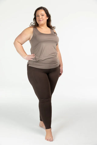 Careless Treningstopp Active top - Beige