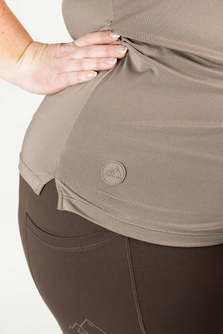 Careless Treningstopp Active top - Beige