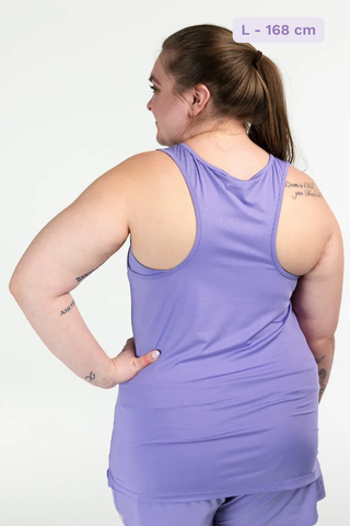 Careless Treningstopp Active top - Lilla