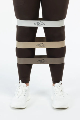 Careless Treningsutstyr Active treningsstrikk 3-pk - Beige mix