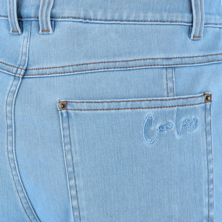 Careless Trine Loose fit jeans - Lys denimblå