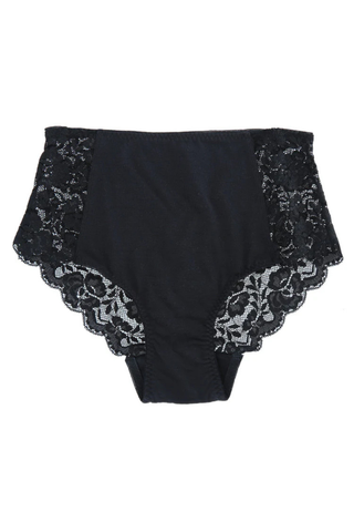 Careless Truse Anne Mid Waist - Black Onyx