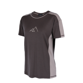 Careless Ull Lygna merinoull t-skjorte - Brun / Beige