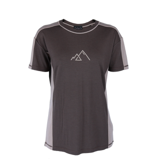 Careless Ull Lygna merinoull t-skjorte - Brun / Beige