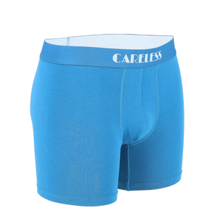 Careless Vegard Boksershorts long 2 pk - Blå mix