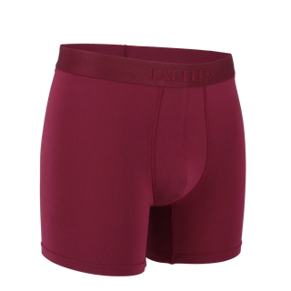 Careless Vegard Boksershorts long 2pk - Blågrønn / Burgunder