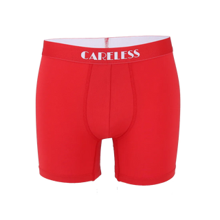 Careless Vegard Boksershorts long 2pk - Rød / Rosa